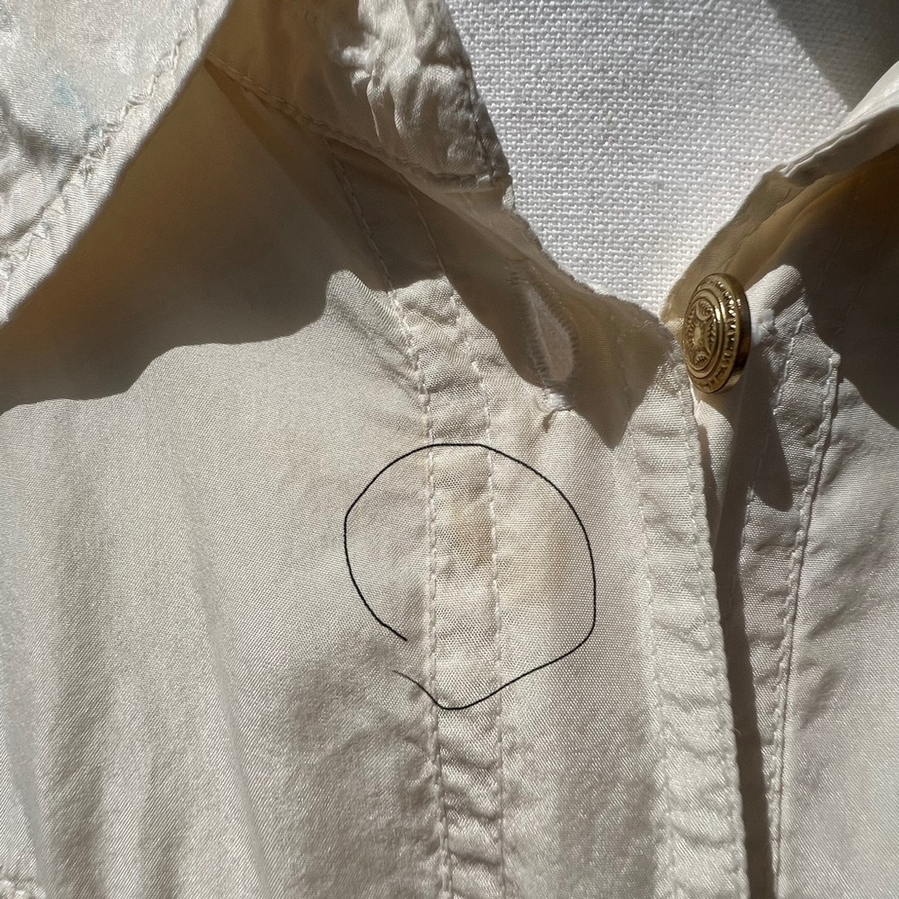 Vintage Carol Horn Workshop 100% Silk Shirt Fringe CoastalCowgirl Festival Rodeo - Picture 11 of 11